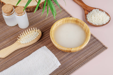 Does rice water promote hair growth?